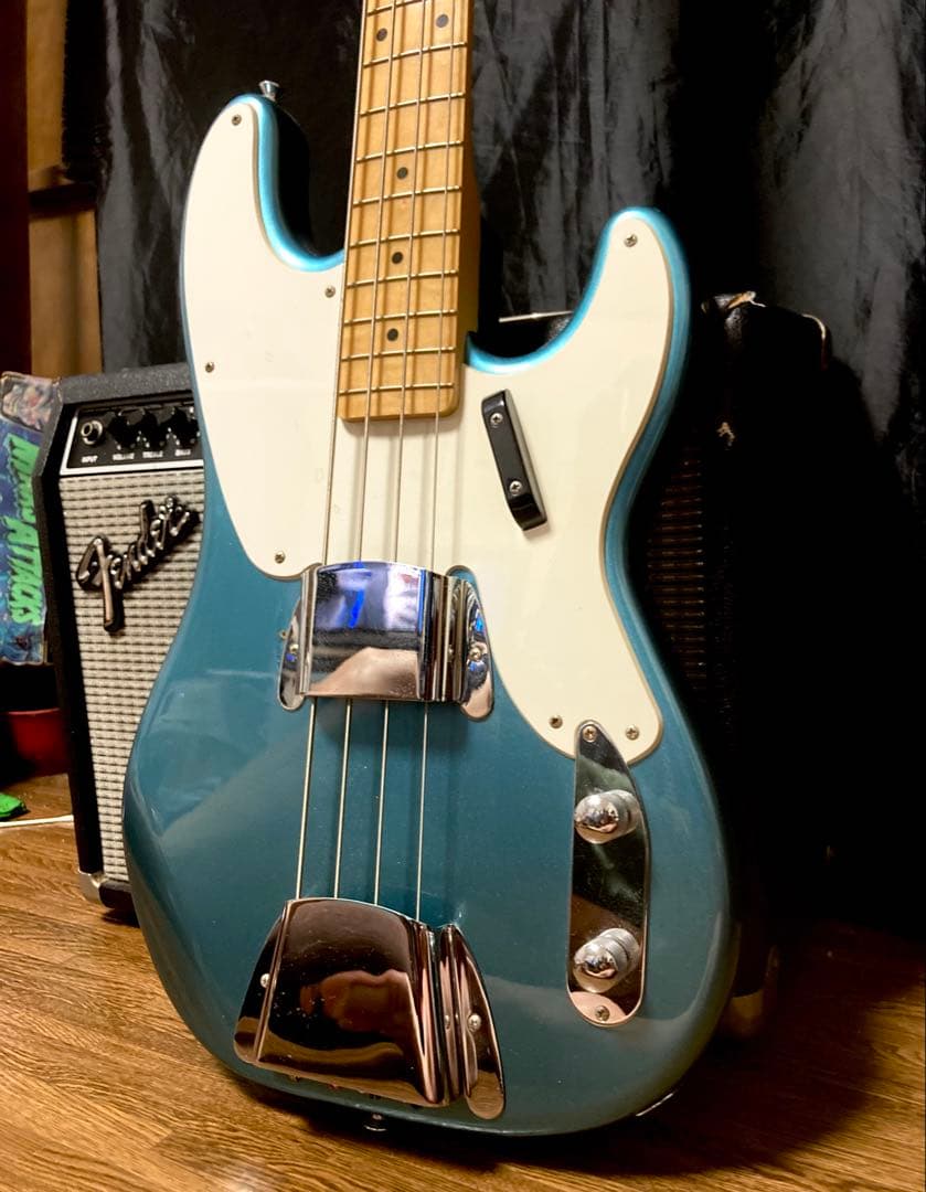 Squier Precision Bass 初期LPB 希少カラー美品 カスタム