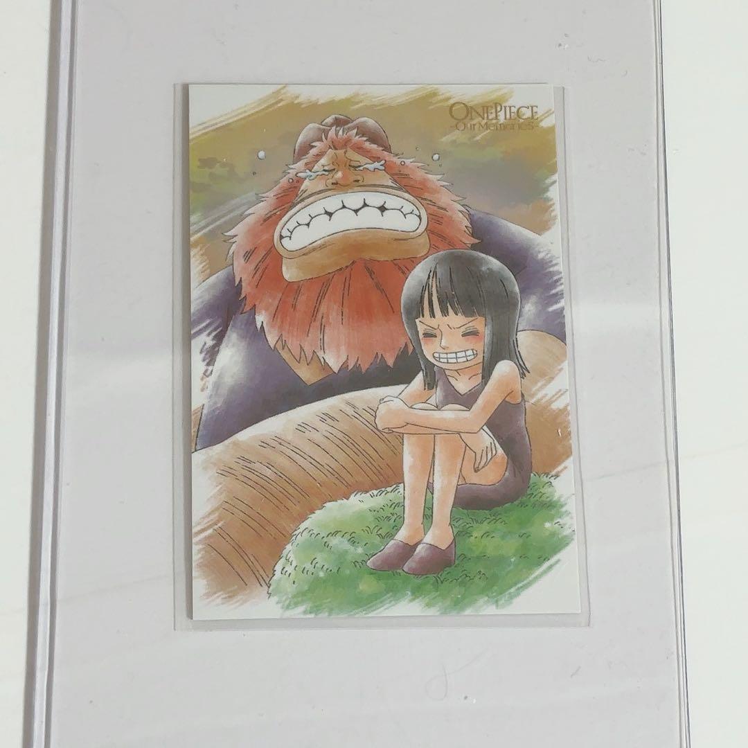 《レア》 ワンピース ロビン サウロ ウエハース カード Memories