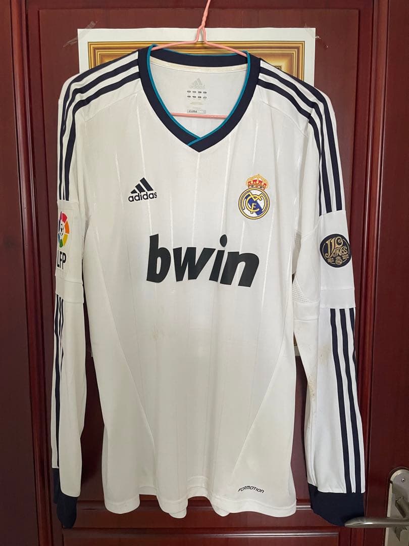 12/13 レアルマドリード #4 RAMOS 選手支給品 実使用