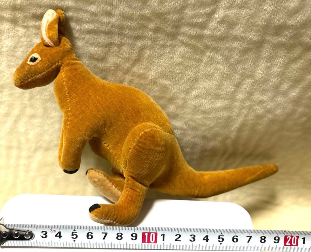 昭和 上野動物園 カンガルー マスコット ぬいぐるみ レトロ ヴィンテージ