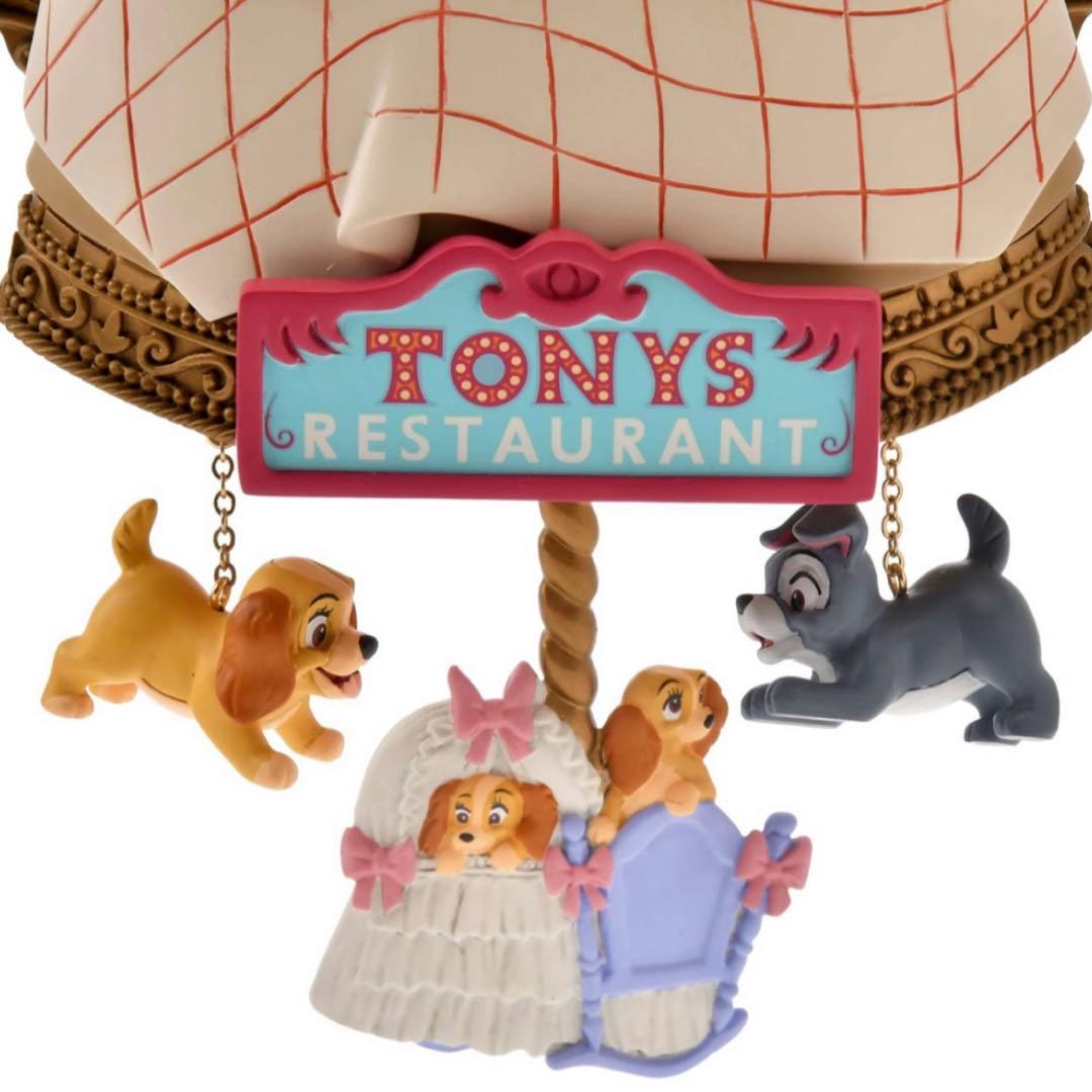 わんわん物語 時計 ライトアップ LADY AND THE TRAMP 70TH