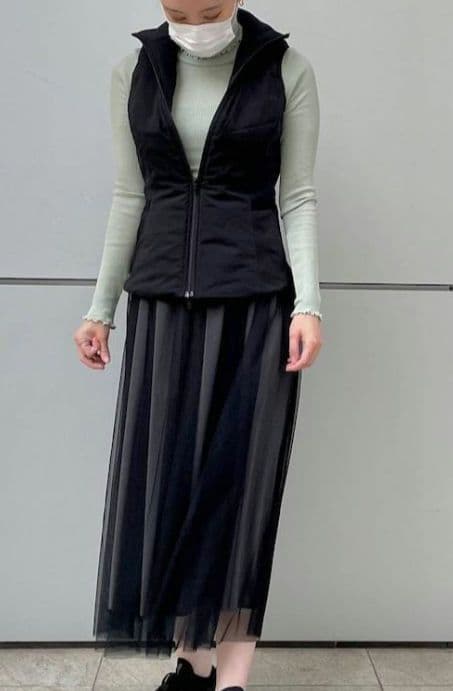 お値下げ　チャコット　中綿　リバーシブルベスト