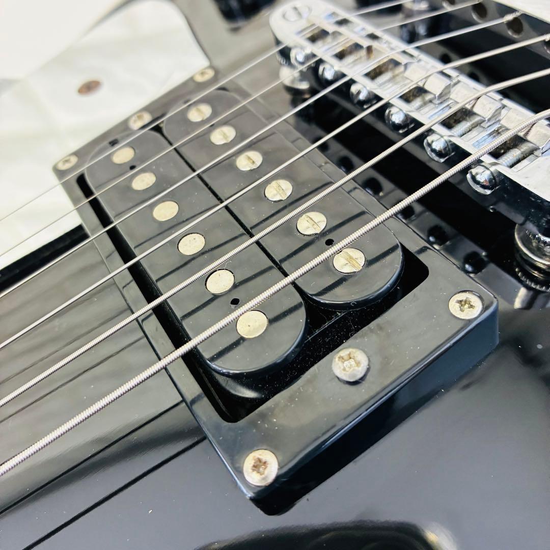 G.I.G レスポール カスタムタイプ ブラック ミラーピックガード