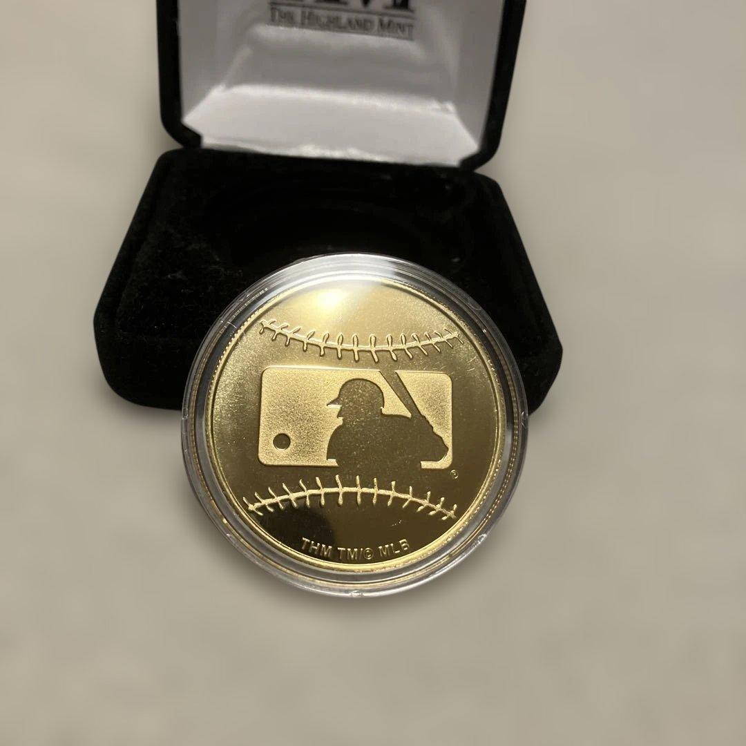 大谷選手が2023年アメリカンリーグホームラン王取ったときの記念メダル