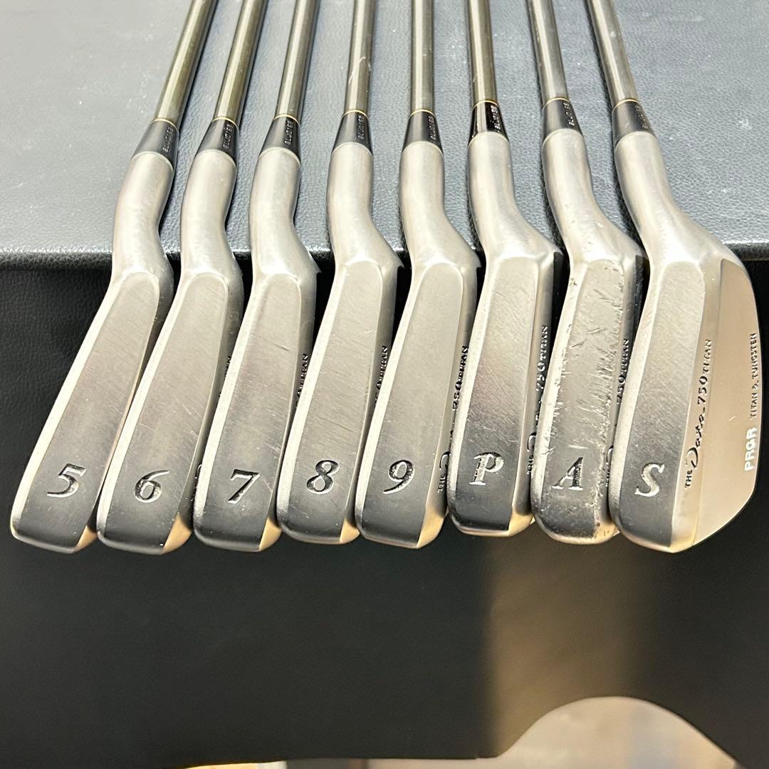 プロギア THE DATA 750 チタン アイアン 8本セット 定価37万