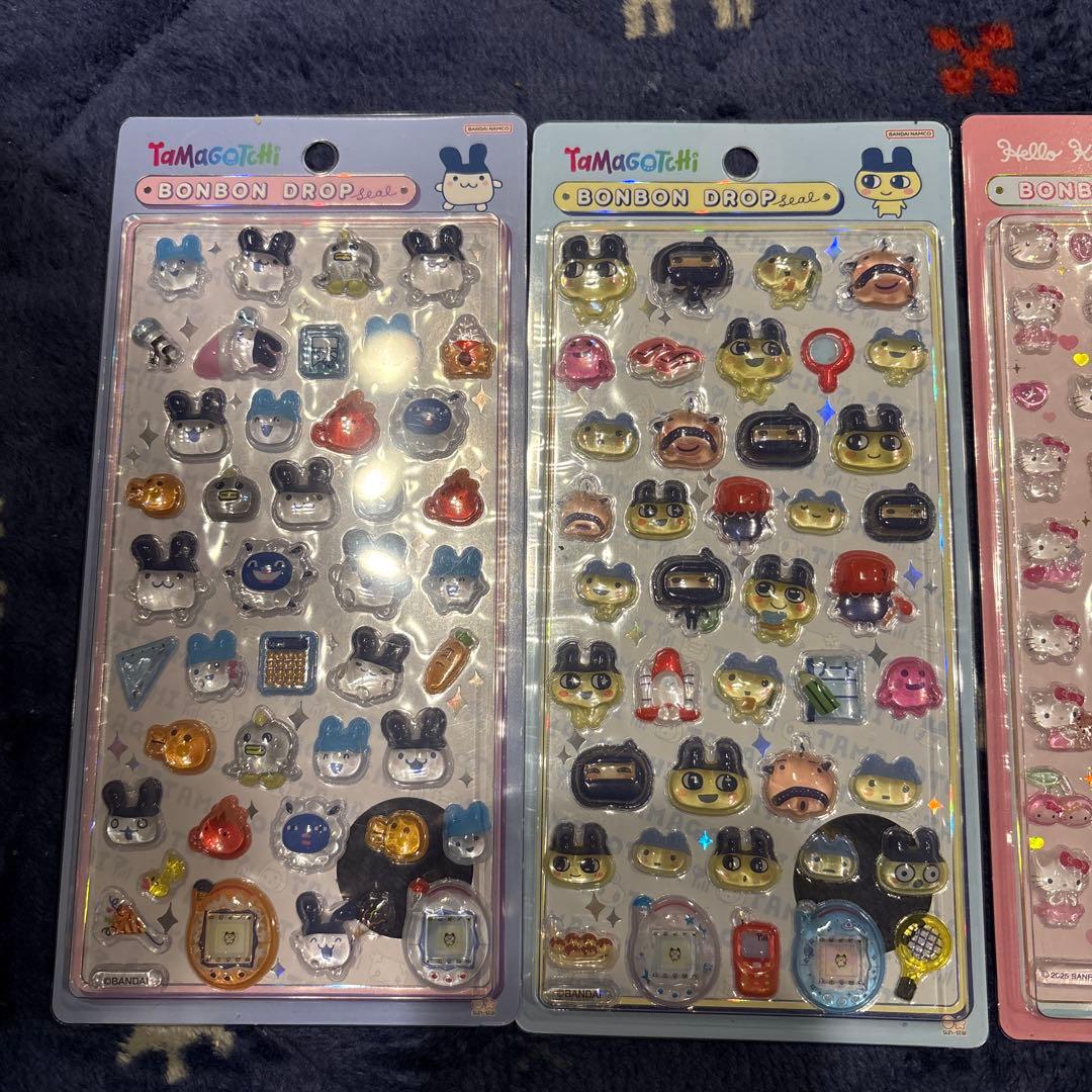 早い物勝ち⭐︎たまごっち⭐︎ボンボンドロップシール 4枚セット正規品