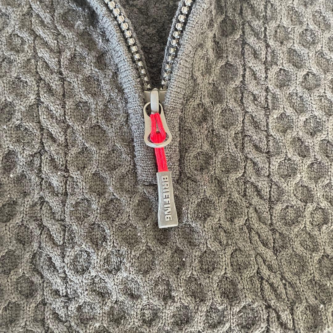 BRIEFING ブラック ハーフジップ セーター　ゴルフ