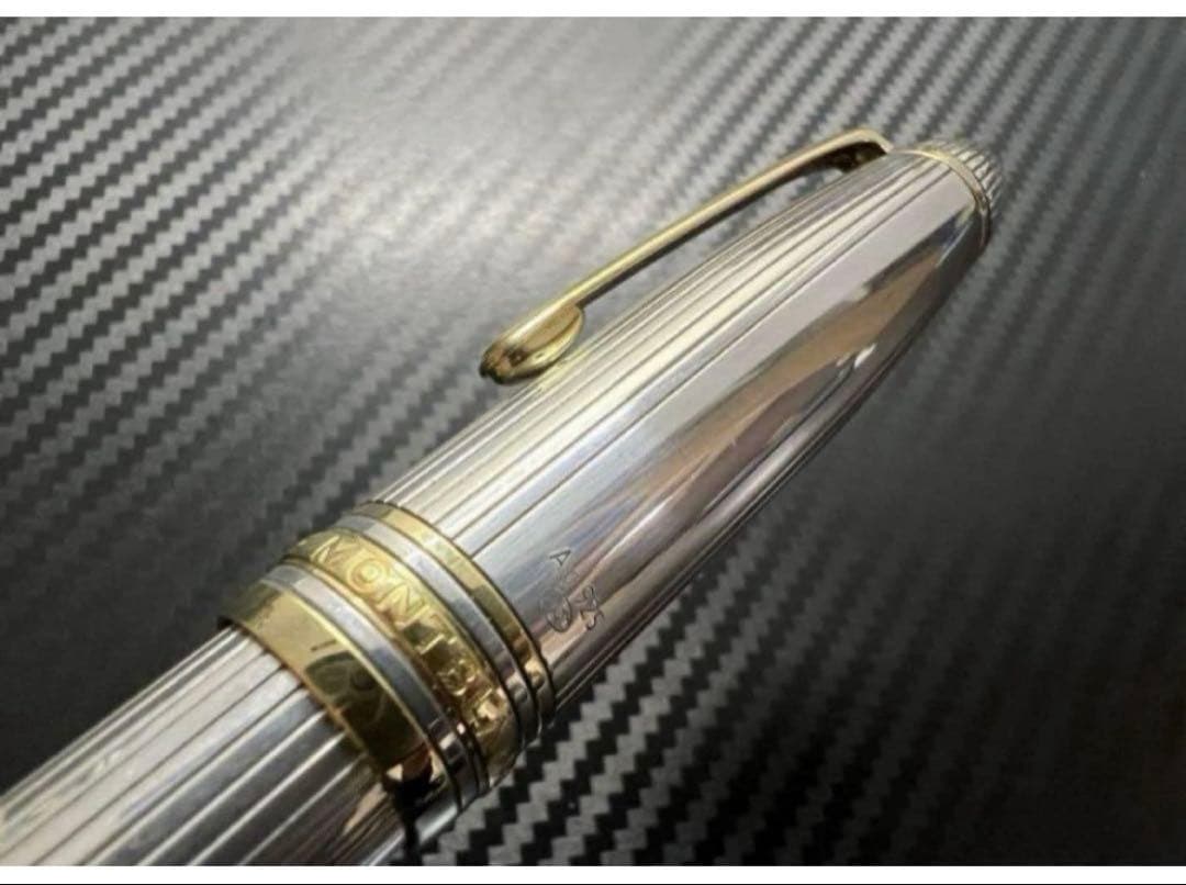 美品 モンブラン マイスターシュテュック 1468 ソリテール 万年筆 M 中字