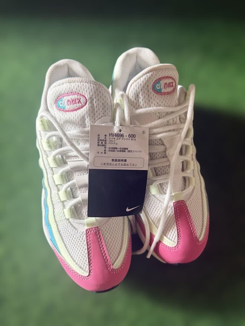 新品未使用　ナイキゴルフシューズ　ナイキ エア マックス '95 G 24ｃｍ