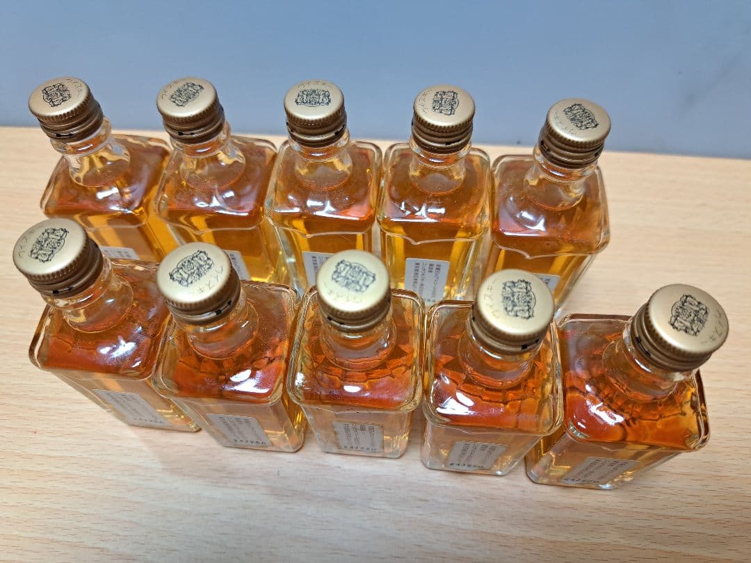 竹鶴 12年 ウイスキー50ml　10本セット
