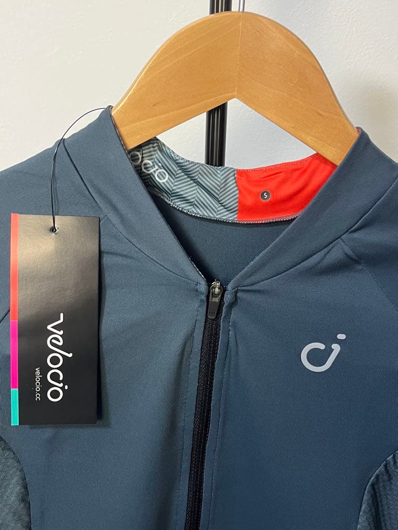 Velocio サイクルジャージ ロングスリーブ 春夏 S レディース