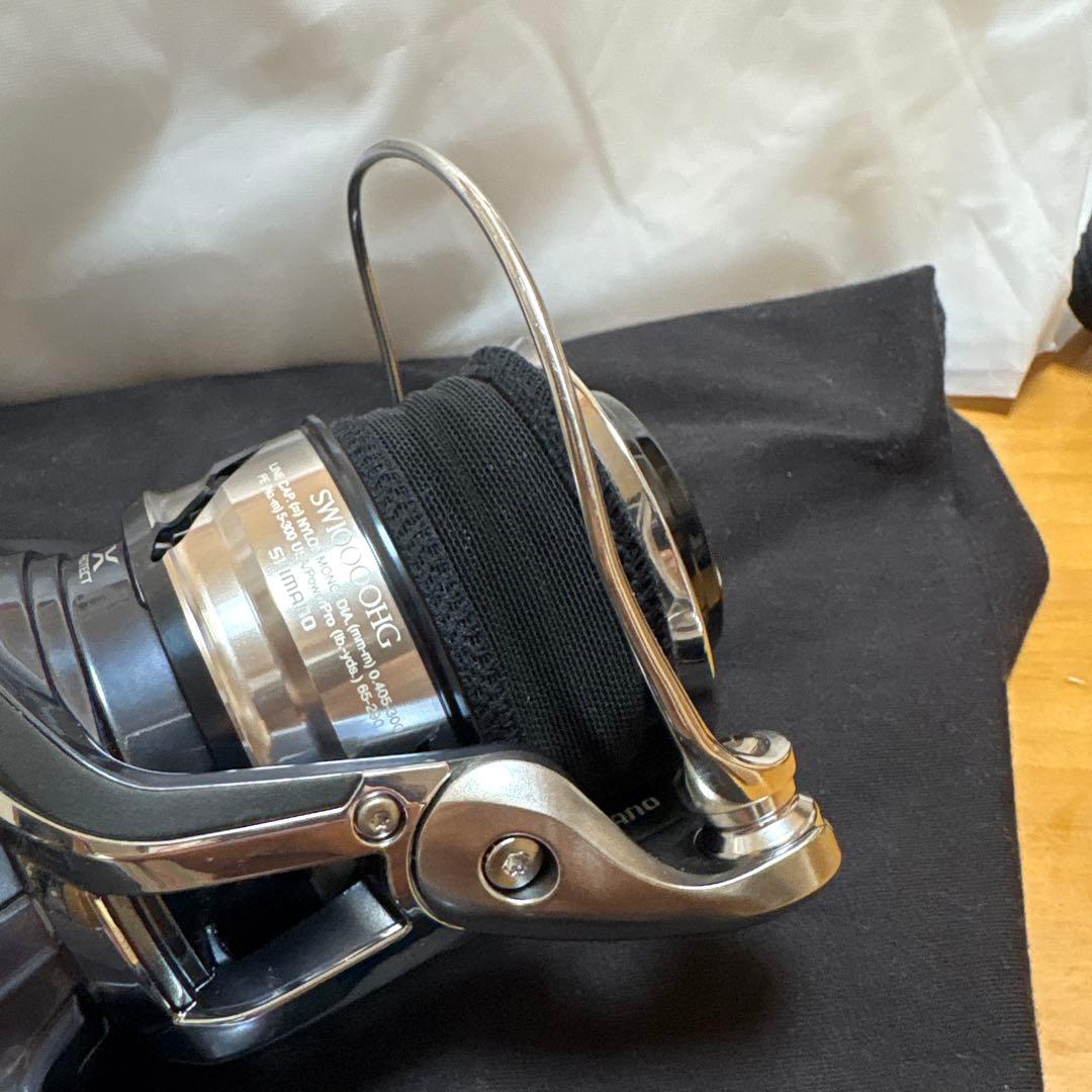 【美品】シマノ ツインパワー SW 10000HG＊PEライン・リール袋付き