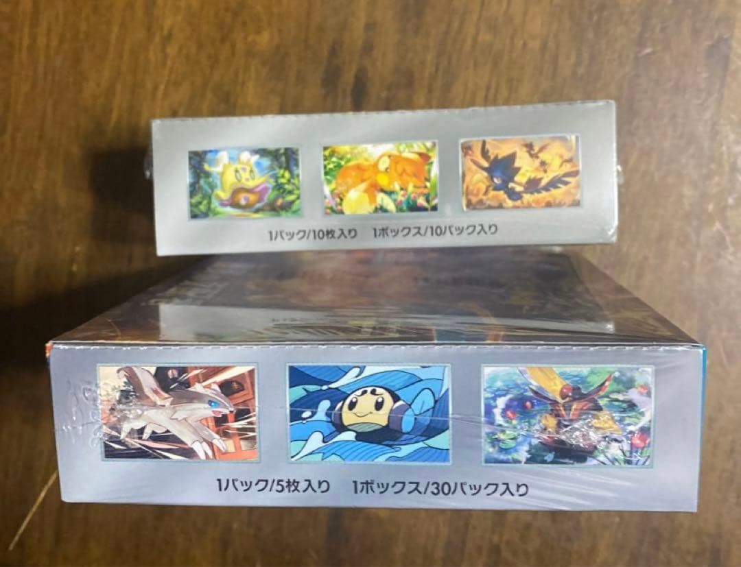 ポケカ　BOX シャイニートレジャーex 黒煙の支配者　シュリンク付き