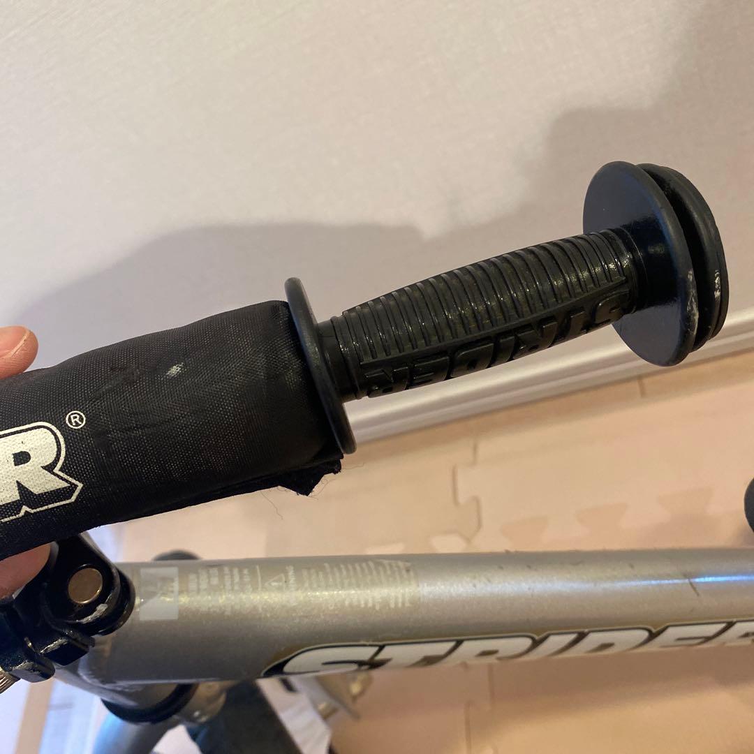 【ストライダー　プロ】STRIDER バランスバイク シルバー　ピンク