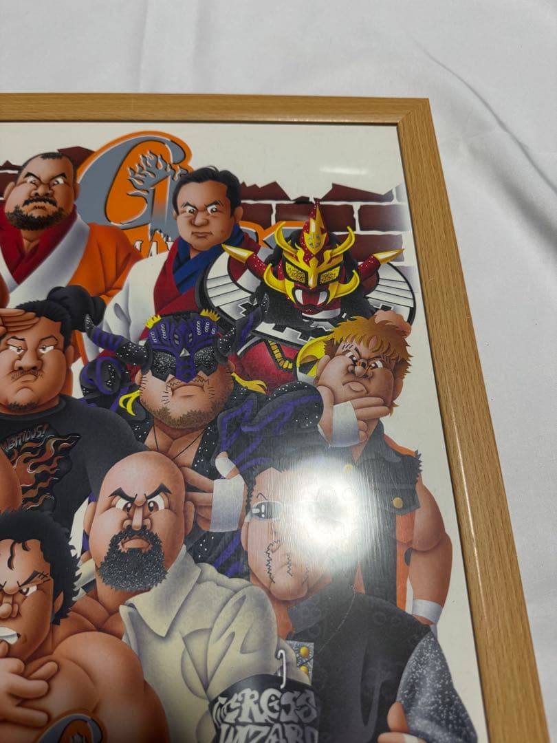 坂井永年氏　G1 CLIMAX 原画　新日本プロレス