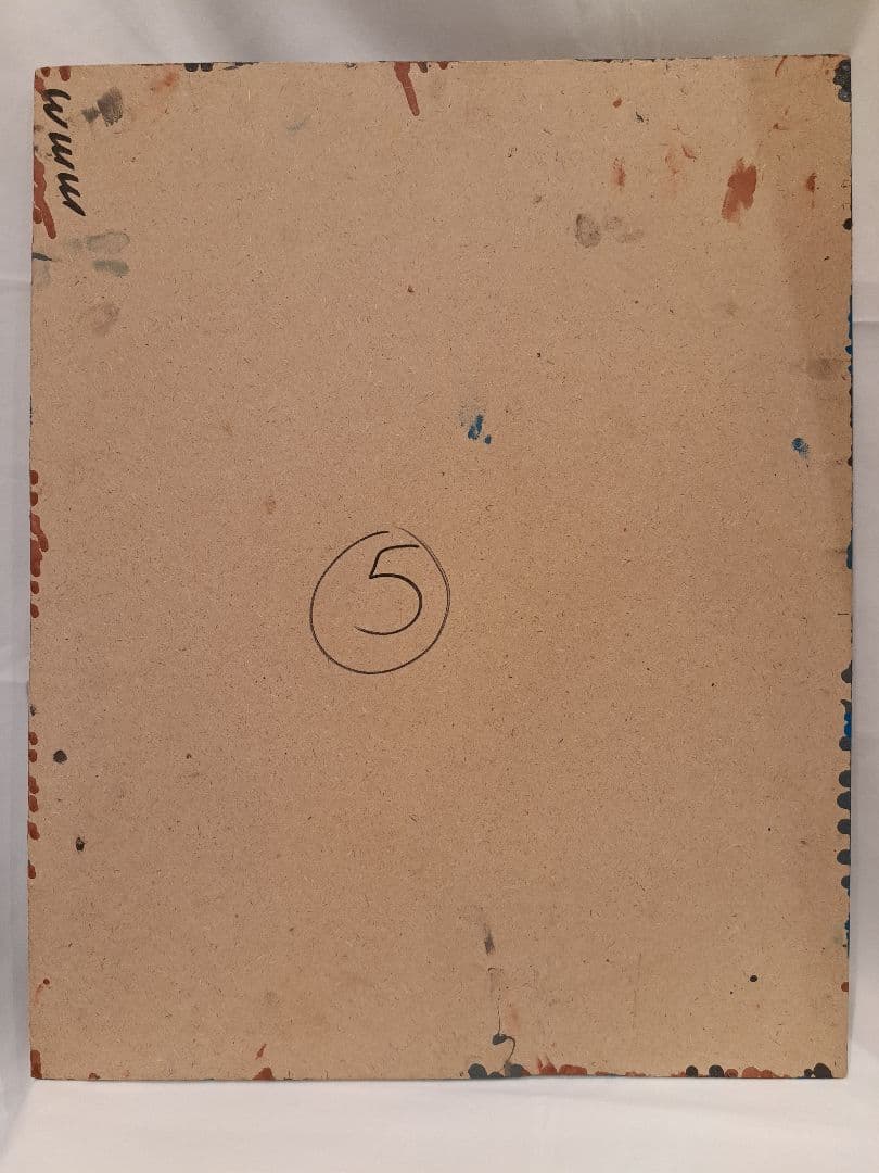 ティンガティンガ 原画 MR•MALIKITA ママアフリカ青