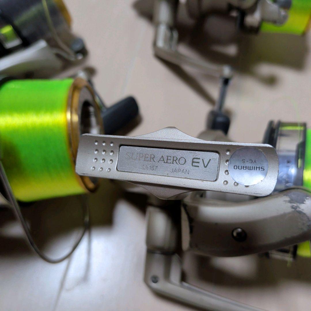 シマノ スーパーエアロEV 4台セット 日本製 JAPAN SHIMANO