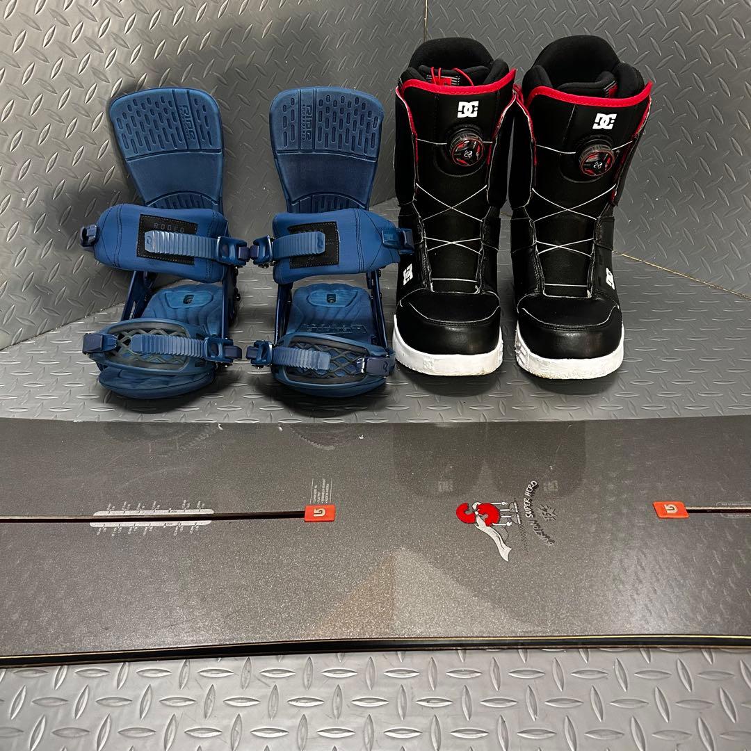 【BOAブーツ付き】Burton SUPERHERO 154cm RIDE DC