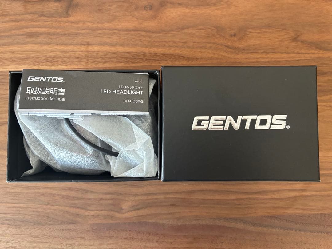 【新品未使用】ジェントス　ヘッドライト　500ルーメン