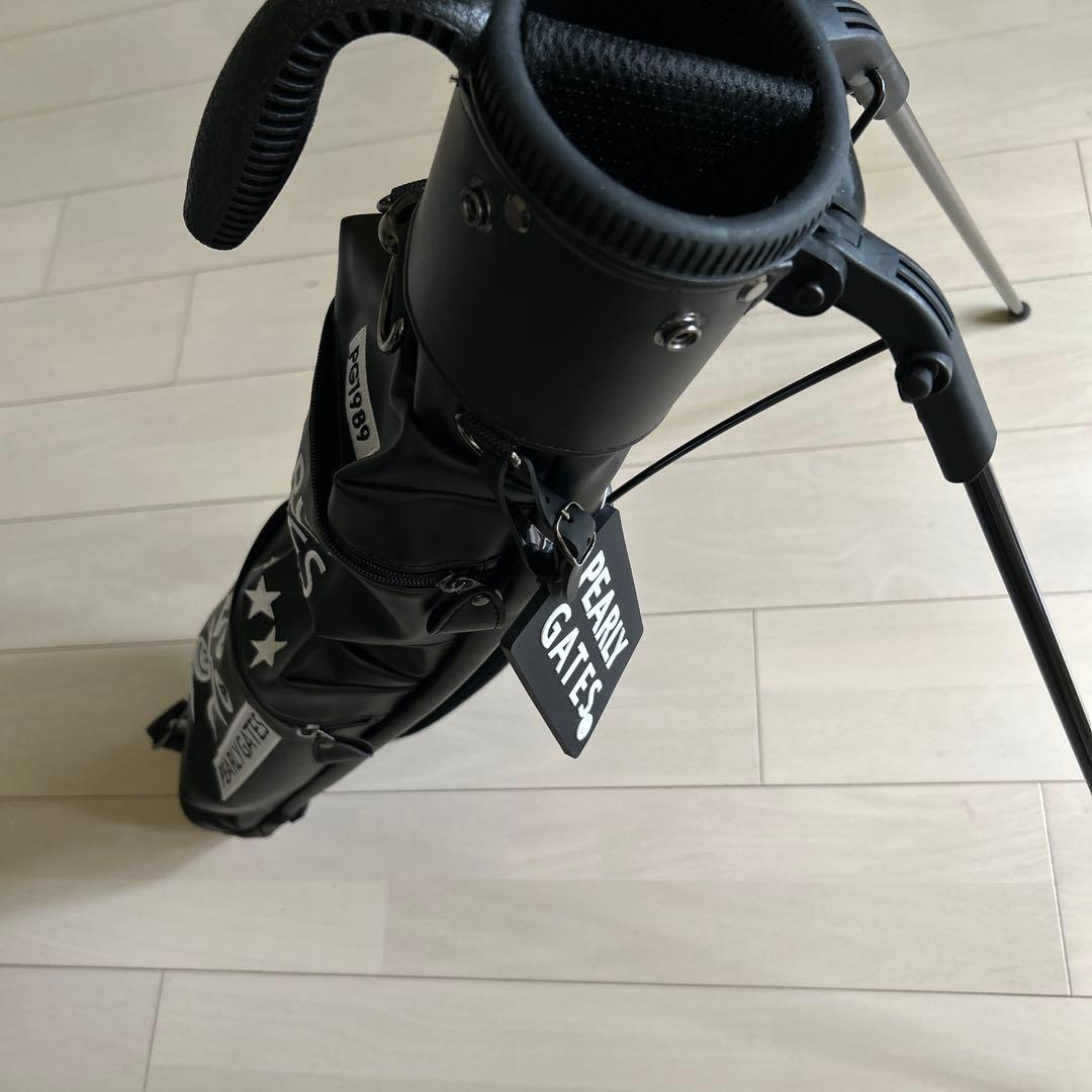 PEARLY GATES ブラック　パーリーゲイツ　セルフスタンドバック