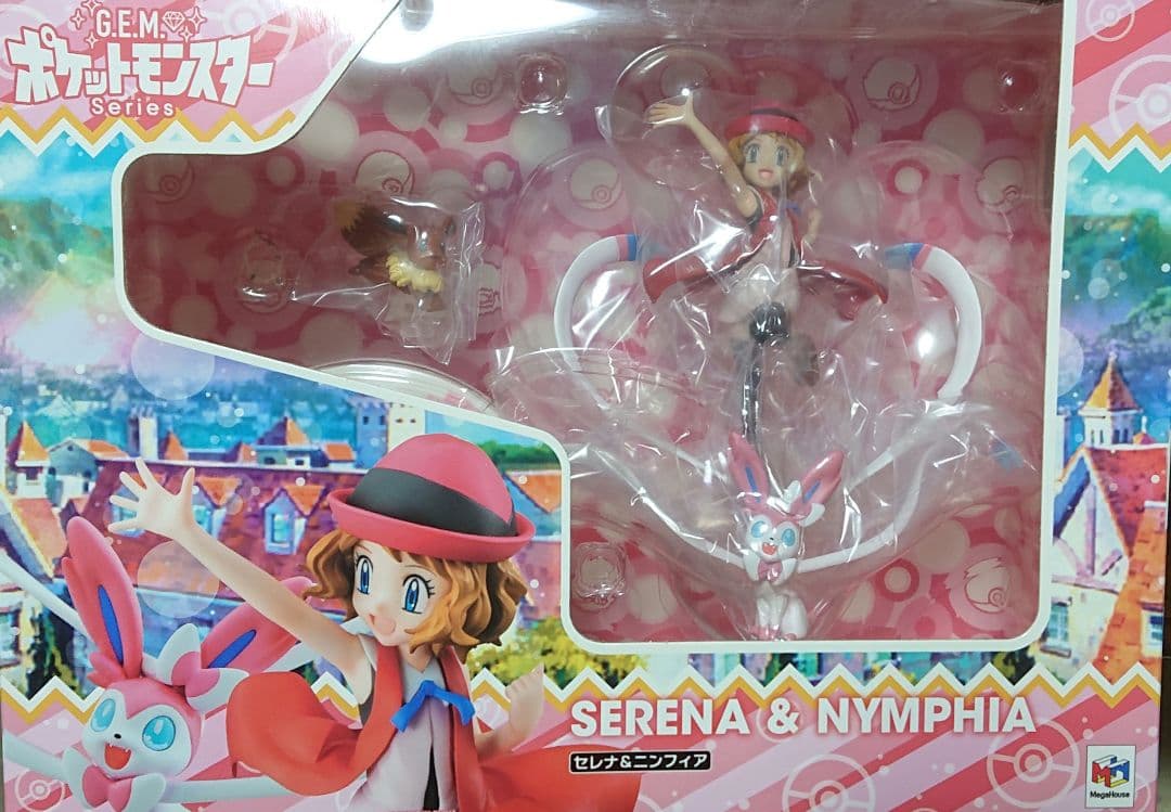 ポケモン XY セレナ & ニンフィア フィギュア