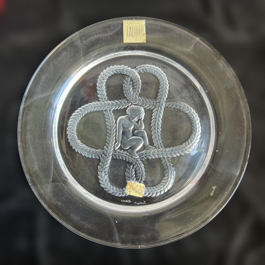 ルネ・ラリック　クリスタルガラス皿　6/6