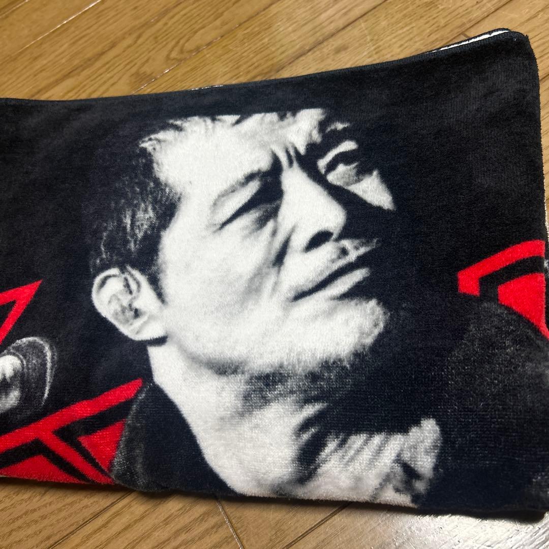 矢沢永吉　革ジャンシルエットスペシャルビーチタオル☆15日までの出品です！