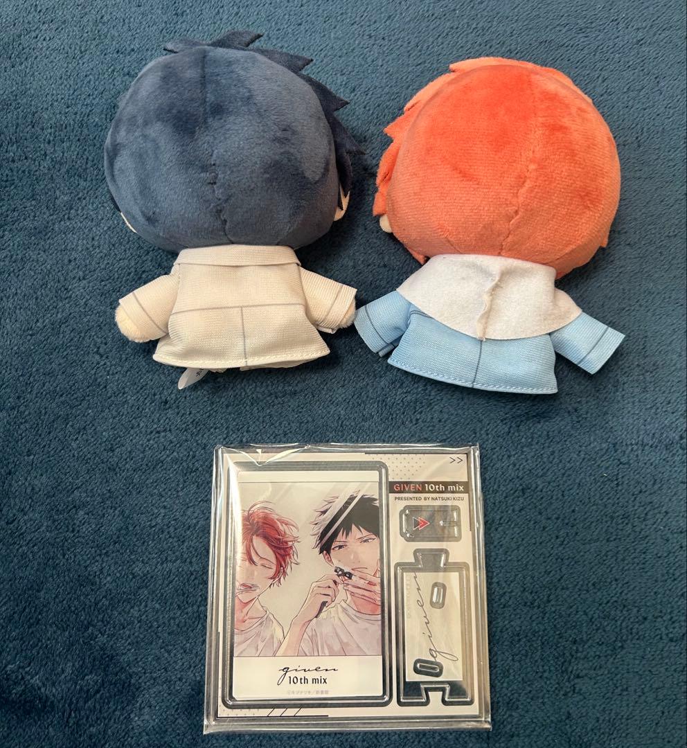 ギヴン 映画 柊mix 佐藤真冬　上ノ山立夏　フィンガーパペット　アクリルカード