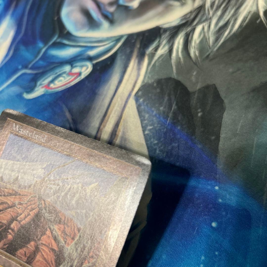 mtg 旧枠 初版 foil 不毛の大地/Wasteland 英語 en その1