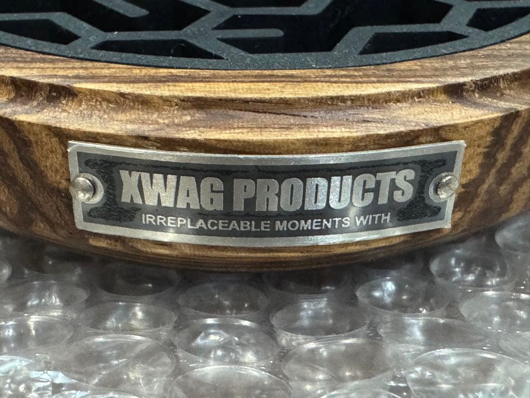 XWAG PRODUCTS X-TAGE ROUNDM コースター ゼブラウッド