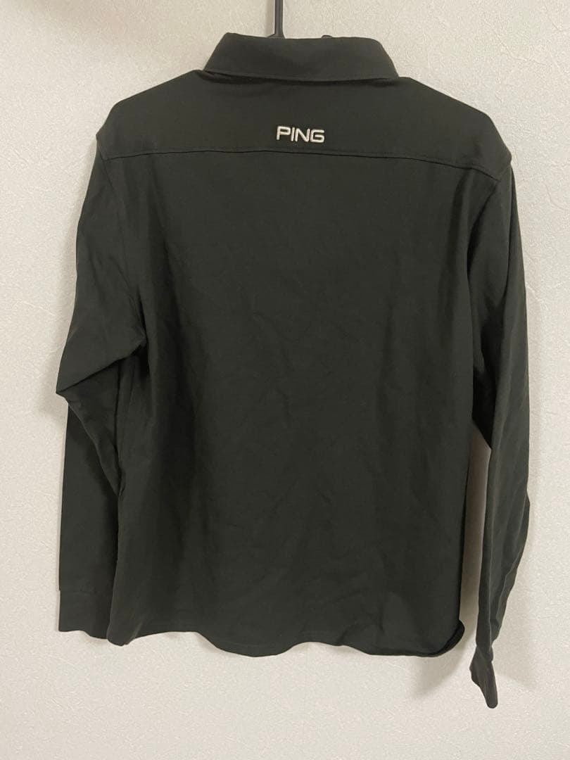 PING 長袖ポロシャツ　ゴルフ
