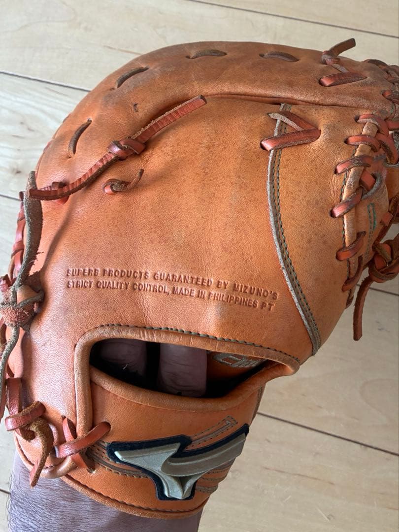 少年軟式用　ミズノ　ファーストミット