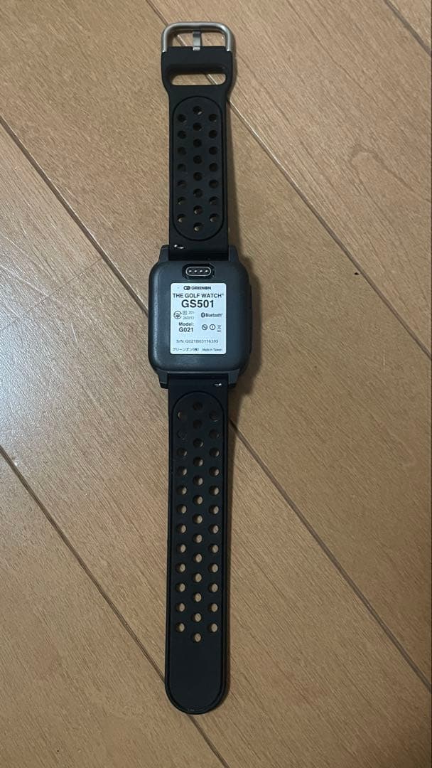 GREENON GPSウォッチ GS501 ブラック 充電ケーブル付き