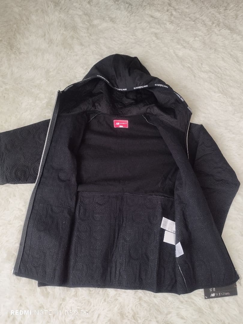 新品】New Balance　Golfウェア　キルト　ストレッチ　黒色