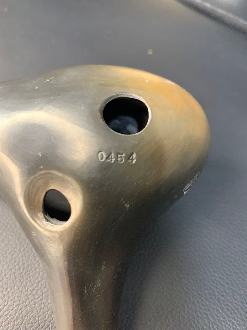 益子 白土 洋介 オカリナ オカリーナ 木箱付 蘭 笛 楽器 クレイトーン