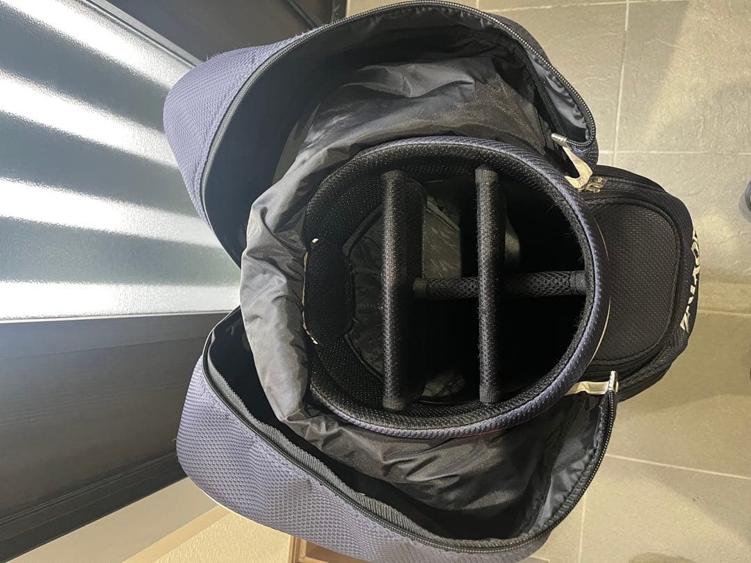 SRIXONキャディバッグ ホワイト/ブラック/レッド