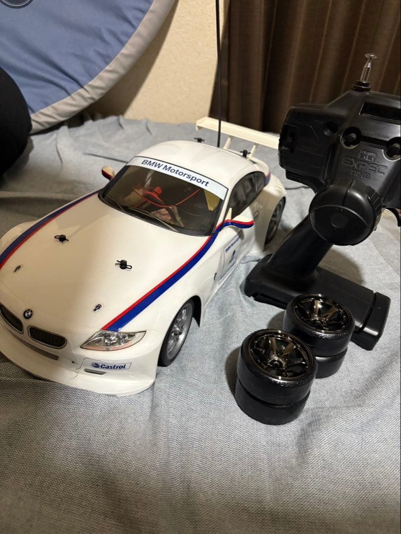 タミヤ ドリフト ラジコンセット　TT01 電飾  ボディ