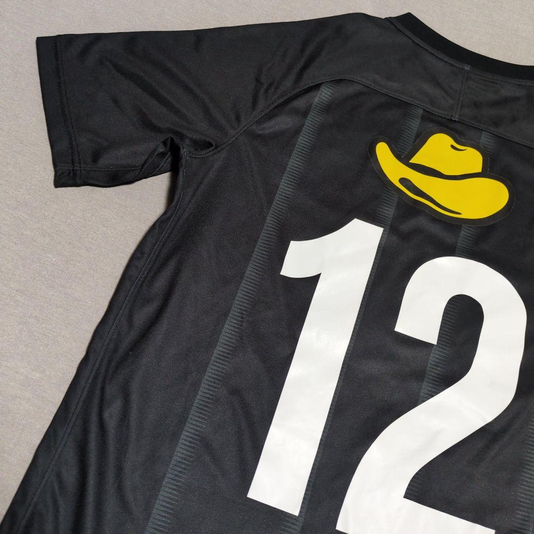 鹿島アントラーズ 2018トレーニングマッチ用 ユニフォーム 黒 L 12番