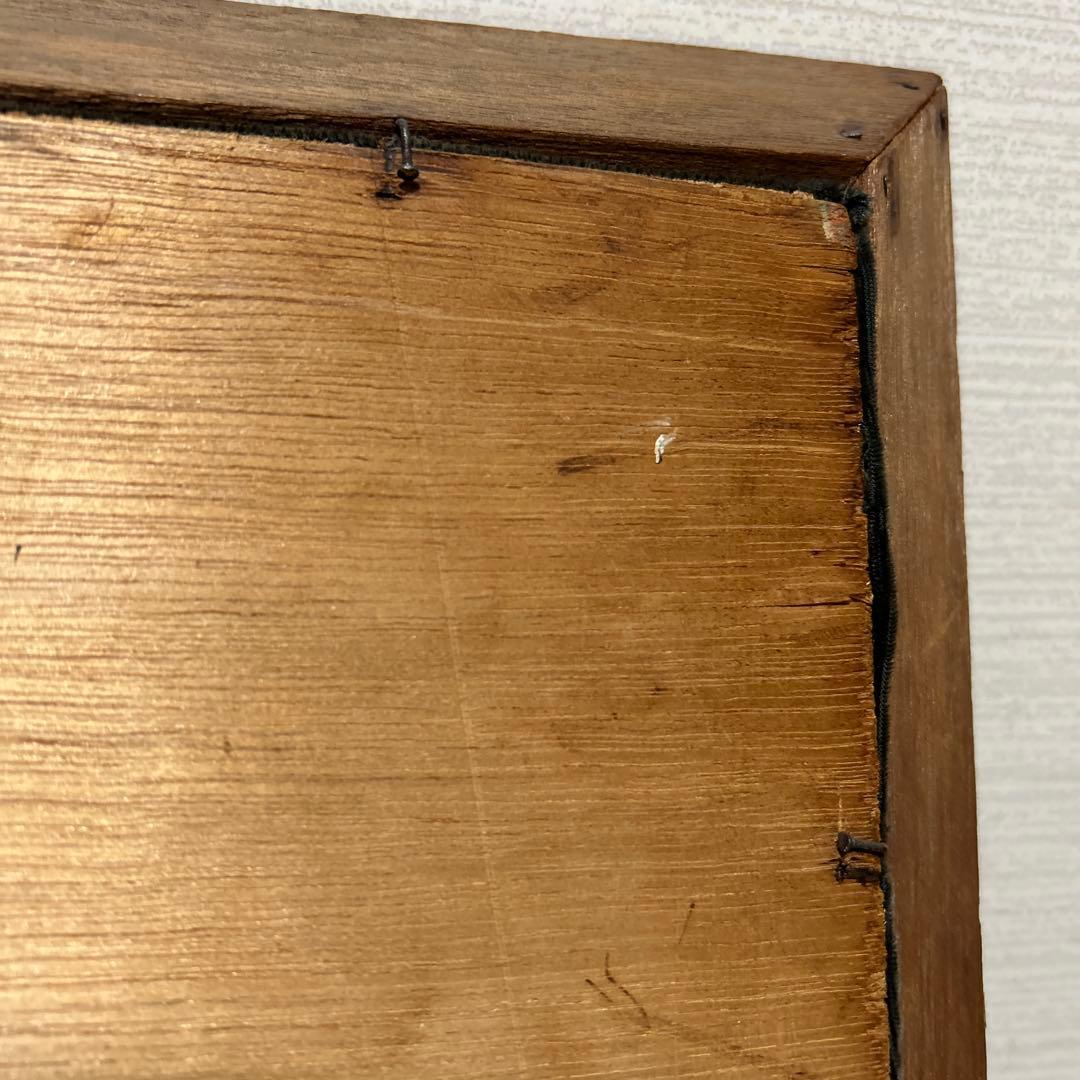 50s60sビンテージ絵Tiger ミッドセンチュリー　アンティーク雑貨