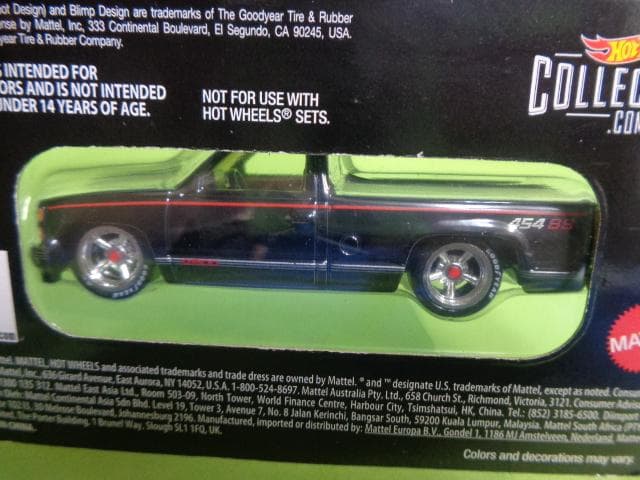 ホットウィール　RLC レッドラインクラブ　シェビー454 SS　黒