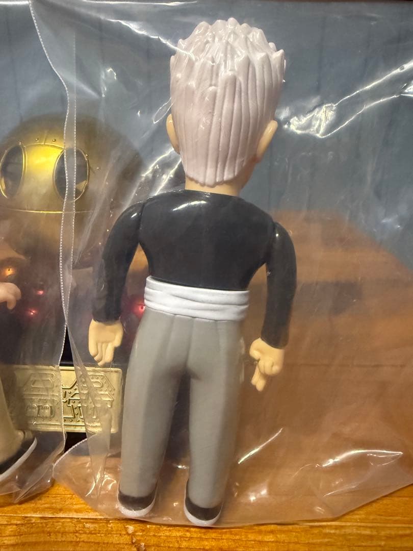 ワンパンマン　ガロウ　バング　ソフビセット　ワンフェス