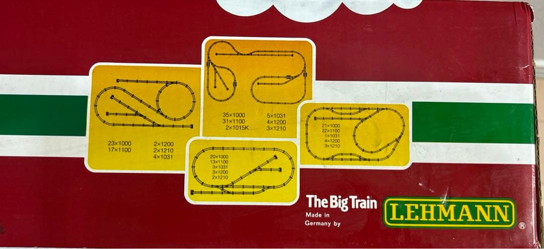 動作確認済み　美品　Gケージ LEHMANN LGB 蒸気機関車セット