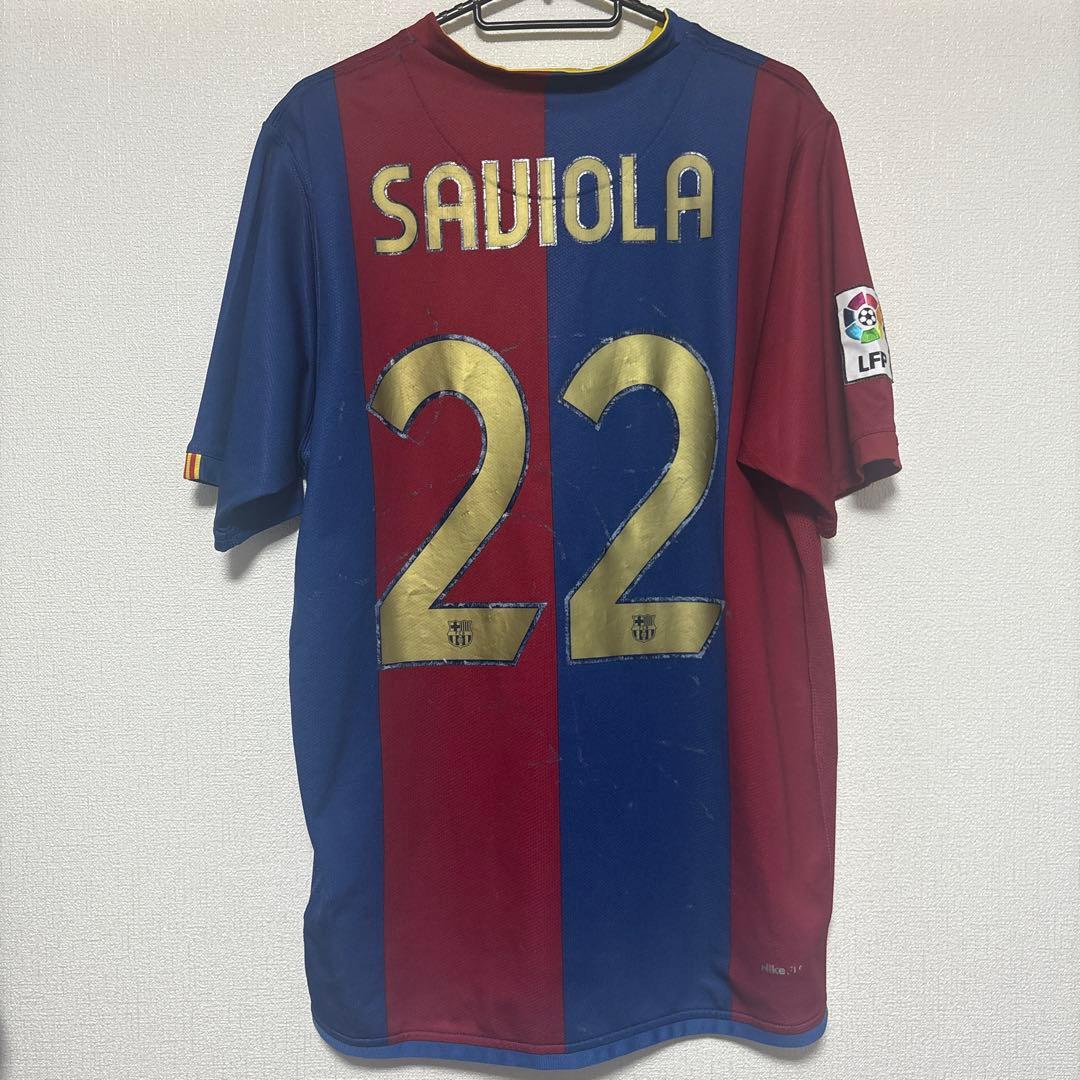 FCバルセロナ ハビエル・サビオラ 22番 ユニフォーム　M