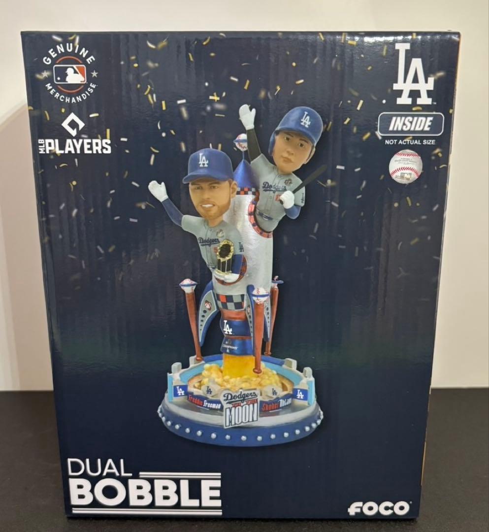 【大谷翔平&フリーマン】2024年ワールドシリーズチャンピオン記念ボブルヘッド
