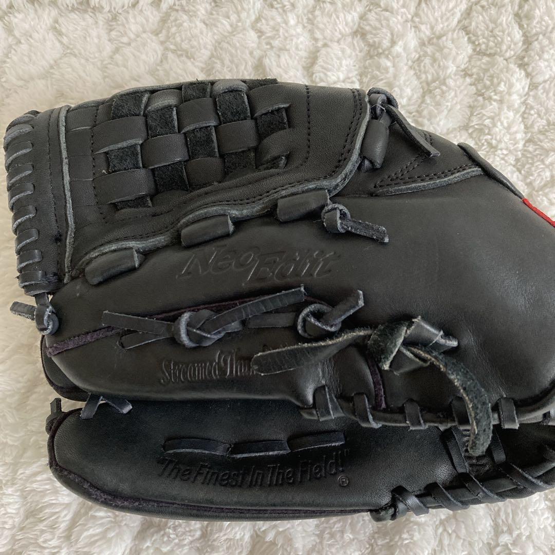 Rawlings NeoFit 硬式野球グローブ 黒　練習　試合　社会人　学生