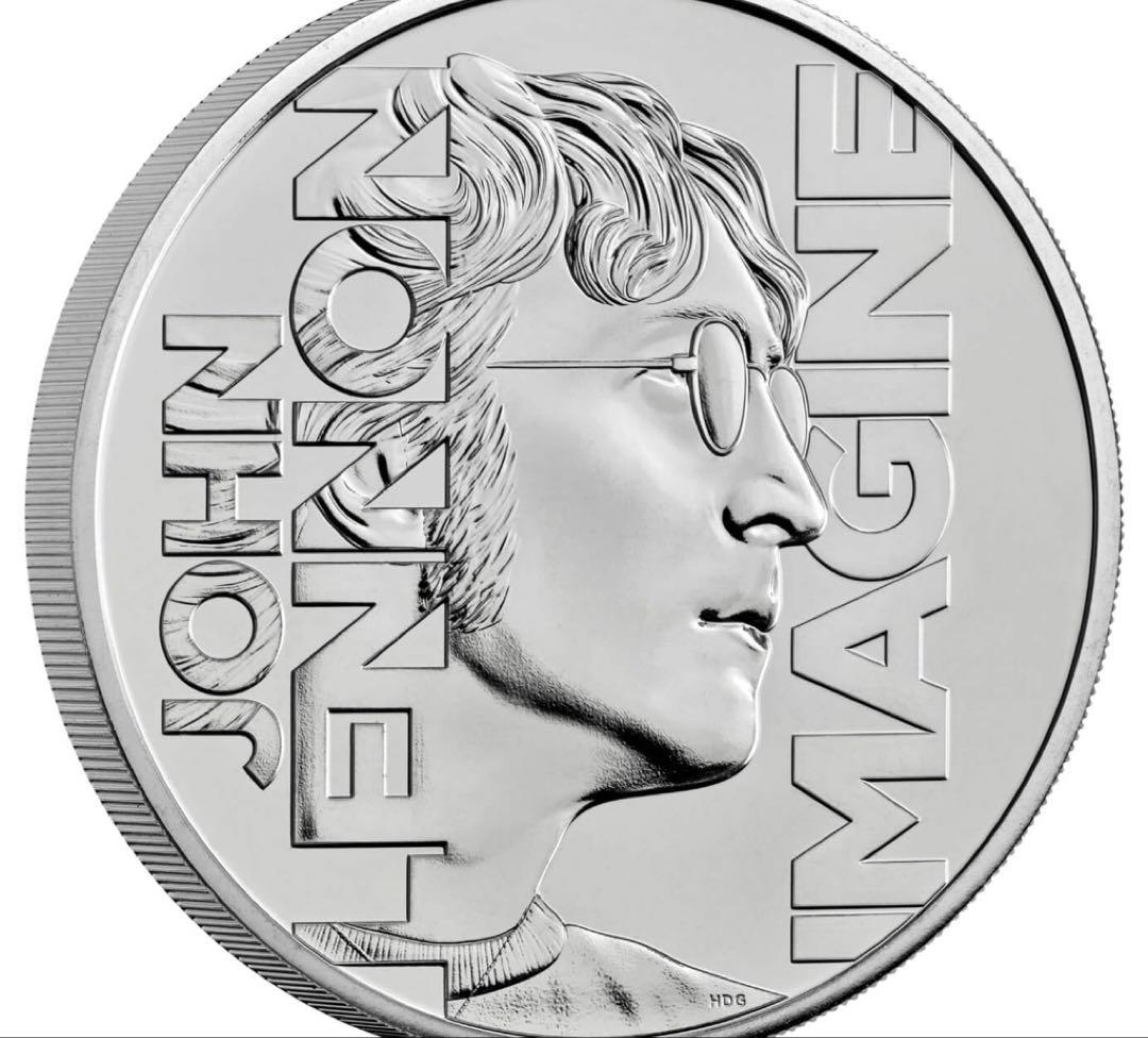 ジョンレノンポールマッカートニー英国記念限定5ポンド友情絆SETビートルズ