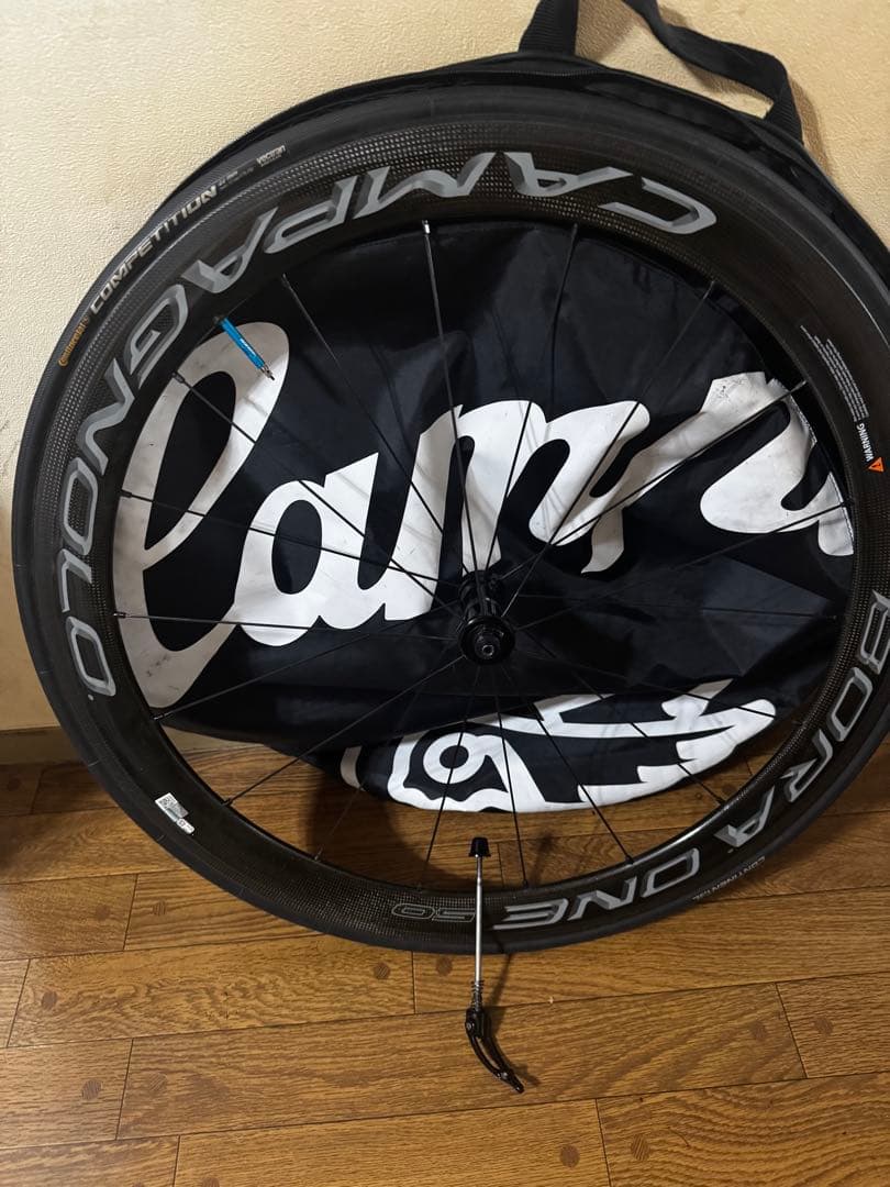 カンパニョーロボーラワン５０　ＴＵ AC3 カーボンホイールフロントのみ