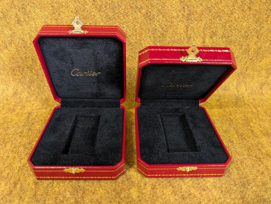 まとめ売り　Cartier　カルティエ　ライター　ケース　ボックス　空き箱　赤