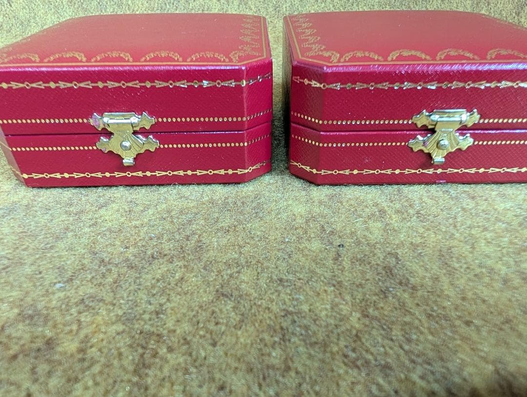 まとめ売り　Cartier　カルティエ　ライター　ケース　ボックス　空き箱　赤