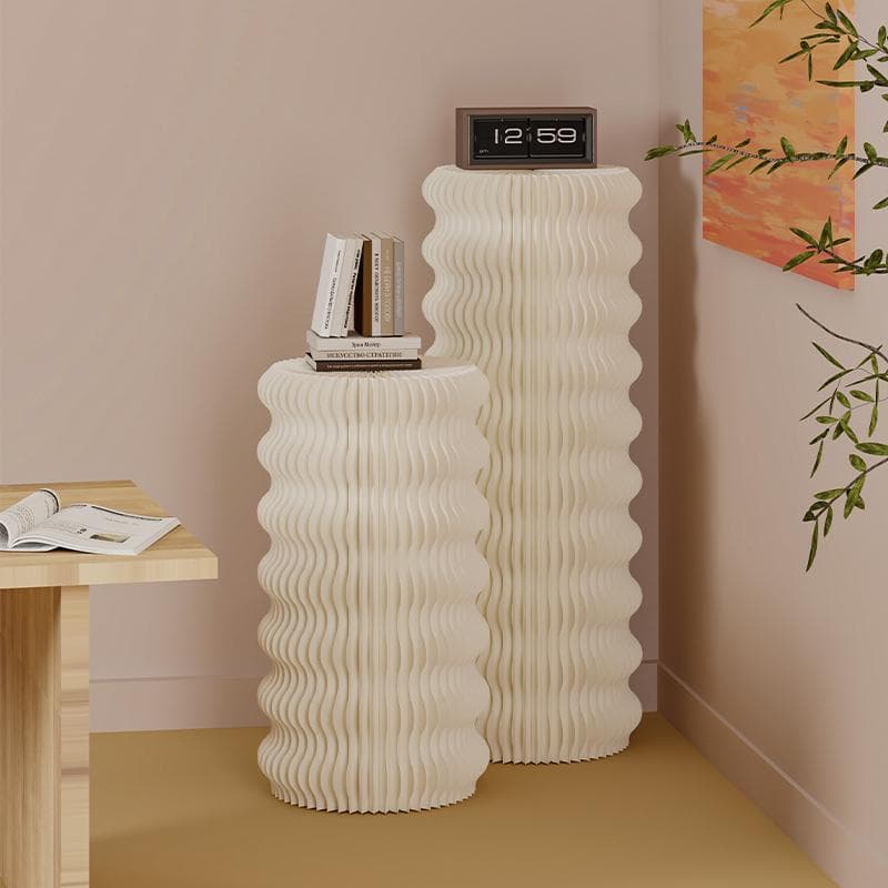 ディスプレイスタンド直径30cm高さ88㎝展示台 陳列台組立不要 展示会イベント